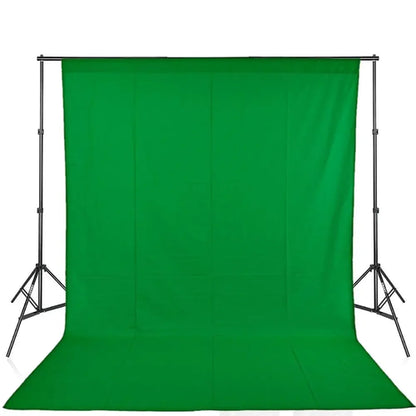 Photography Backdrops Green/White/Black/Grey Muslin Cotton Green