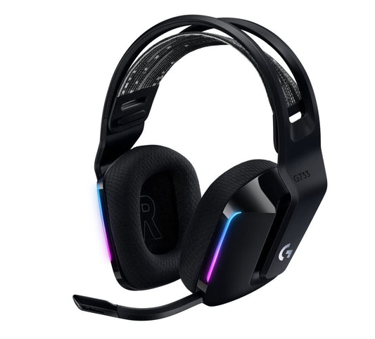 Logitech G733 Lightspeed Wireless RGB Gaming Headset Black USB,