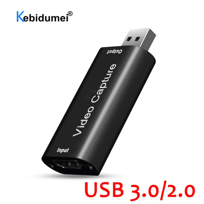 Mini 4K USB 3.0 Video Capture Card HDMI-compatible USB 2.0 Game