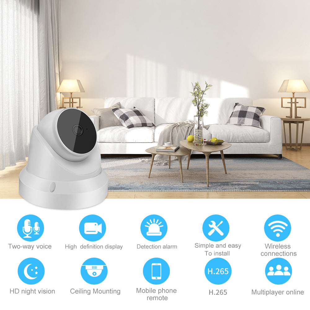 IP WiFi Camera Baby Monitor Home Security Camera