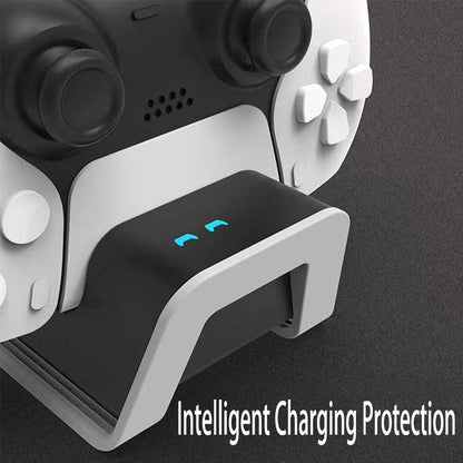 PS5 Controller Charger Double USB Dual Fast Charging Docking Station